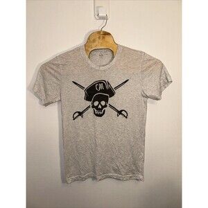 Captain Morgan White Rum T Shirt Booze Alcohol Drinking Party Jolly Roger Men M